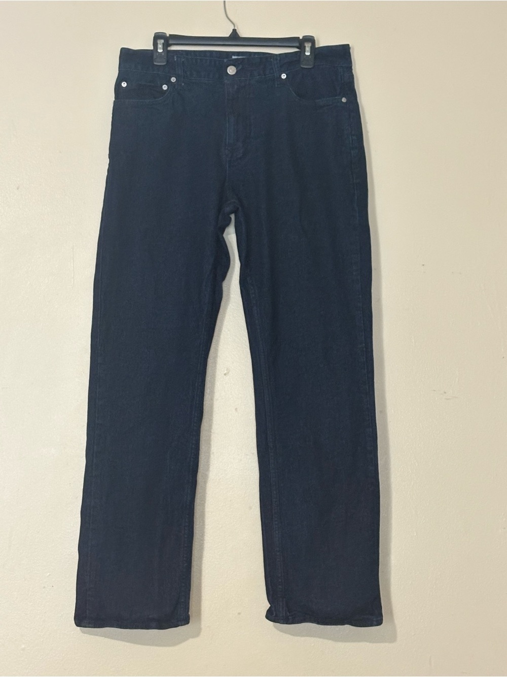 Fire Los Angeles Men's Navy Straight-Leg Jeans
